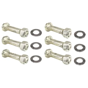 6x Rear Wheel Rim Nut & Bolt 5/8" UNF For Massey Ferguson David Brown IH Tractor